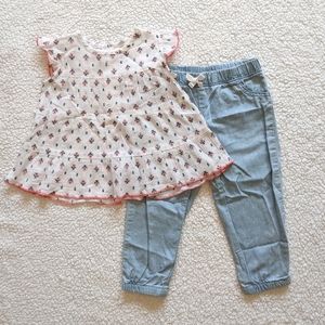 Carter's 18m Baby Girl Outfit